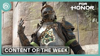 For Honor : Content Of The Week - 25 January