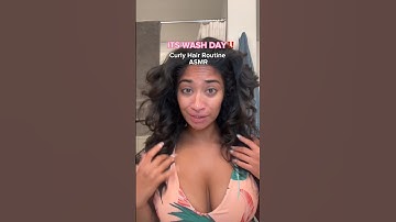 FINALLY sharing my frizz free curly hair routine 🤎 Products are listed in the YT shop above 🤎✨