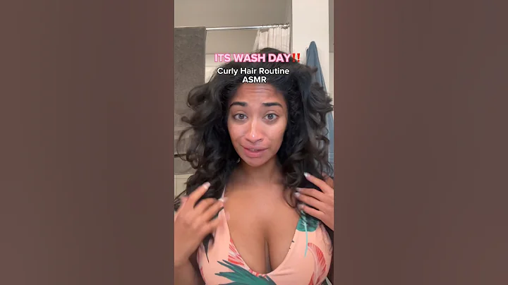 FINALLY sharing my frizz free curly hair routine 🤎 Products are listed in the YT shop above 🤎✨