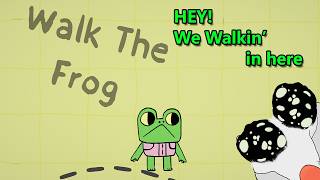 Cozy Puzzle Walking a Frog! | Walk The Frog