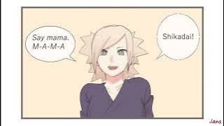 Shikadai's First Word || Shikamaru x Temari Funny Comics (Nara Family)