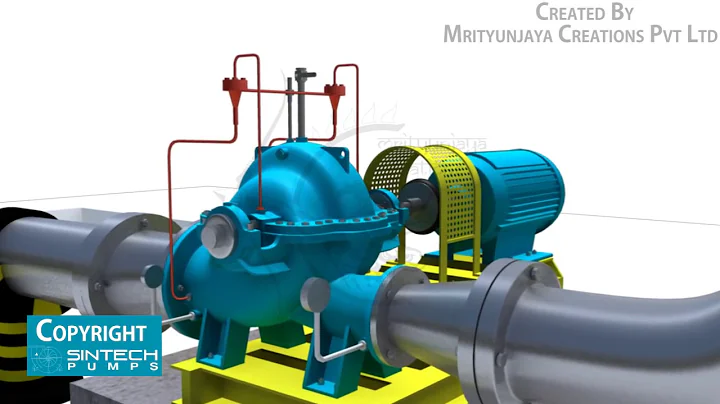 Horizontal Split Case Pump Demonstration (Animation)