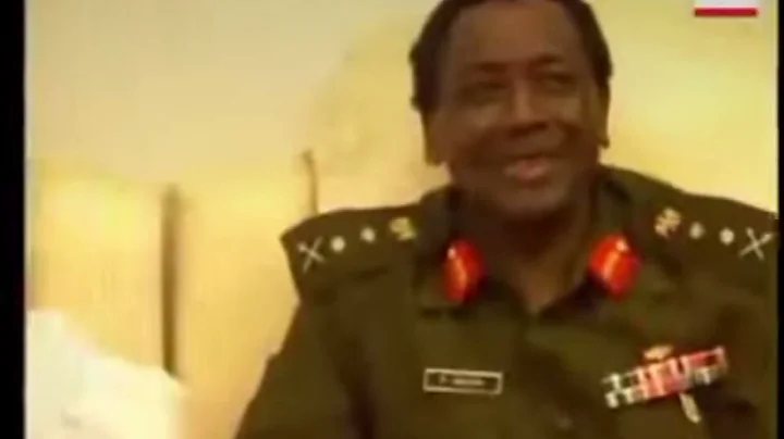 Gaddafi on his visit to Nigeria in May 9, 1997.@naijatarihi