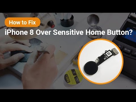 How to Fix iPhone 8 Over Sensitive Home Button  Motherboard Repair