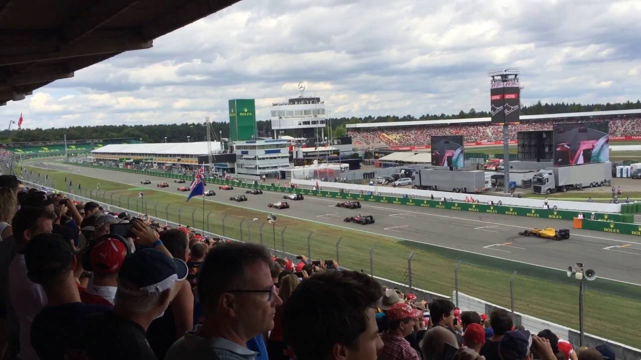 Hockenheimring F1 GP Race Start Tribune G