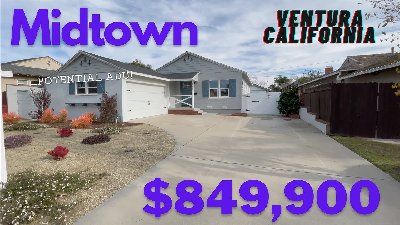 Ventura, CA Real Estate | Midtown | 3 Bed 1 Bath | Potential ADU | Ventura County Homes For Sale