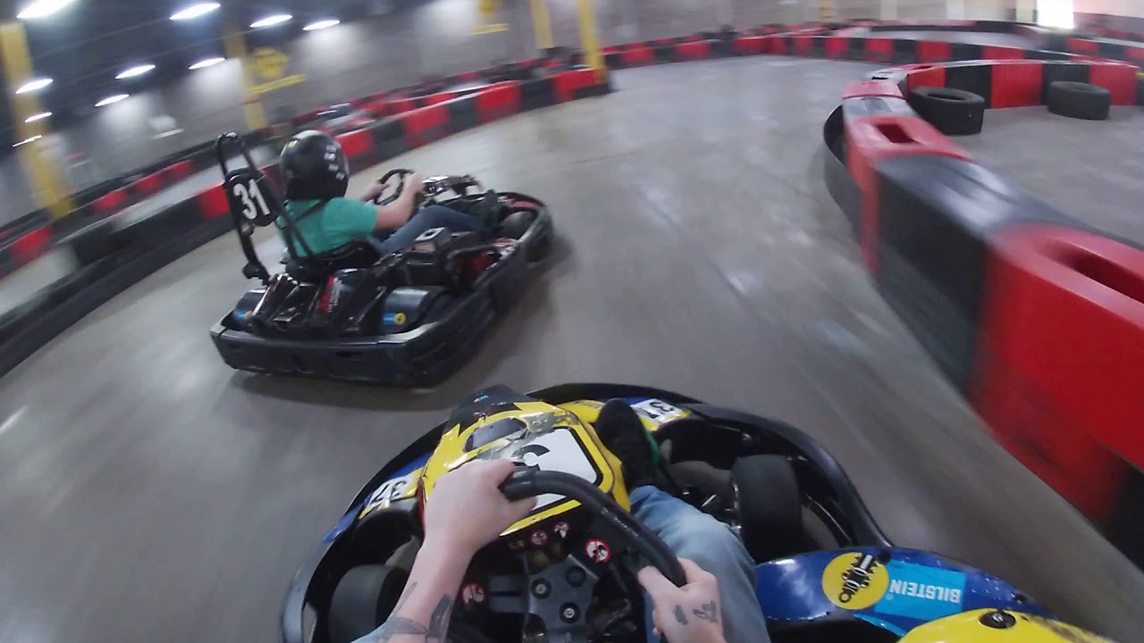Full Throttle Indoor Karting in Cincinnati RUSH forward! - YouTube