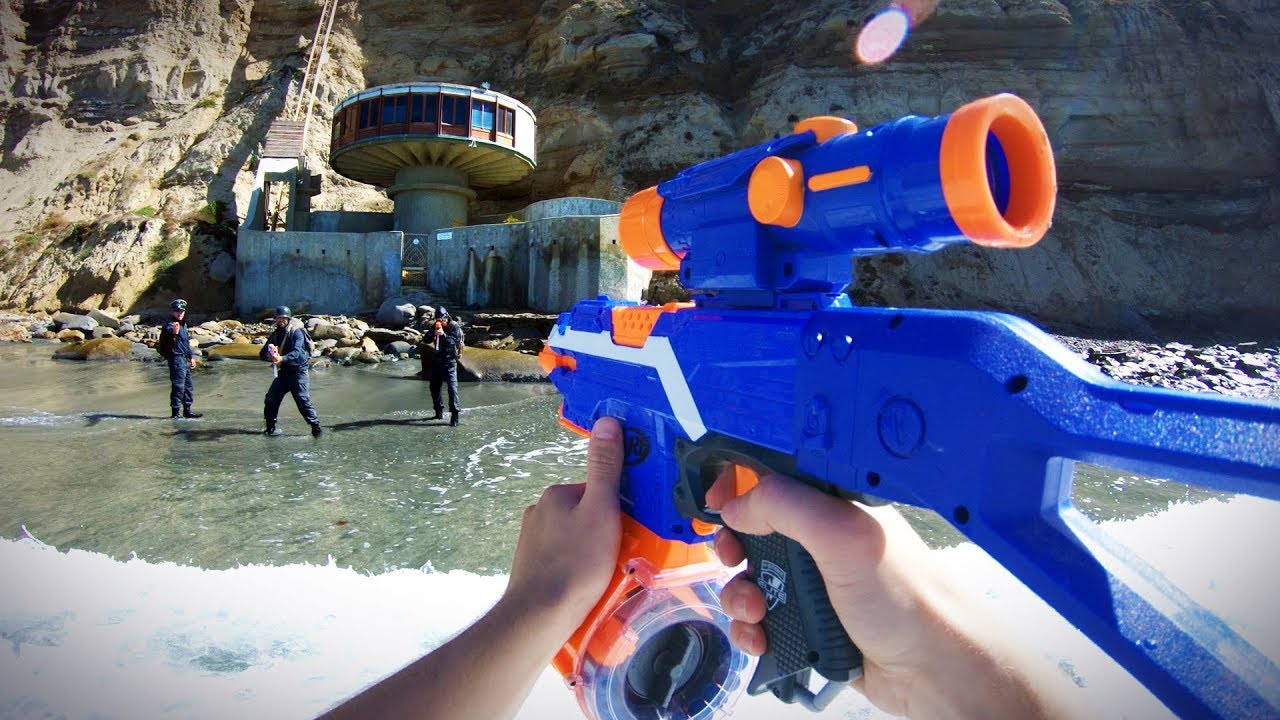 Nerf FPS: World War 2 king kousky sniper vs thieves