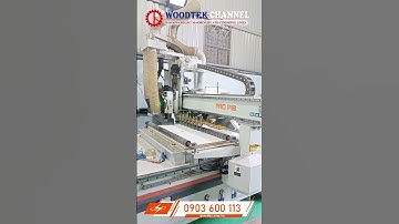 MÁY CNC VÁN ÉP - Máy phay khoan cắt ván - Máy gia công nội thất ván ép CNC - Máy router CNC