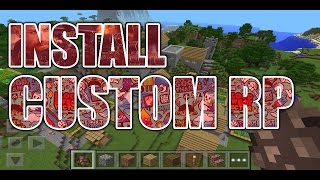 How to install custom MCPE Texture Packs for 0.15.0 | iOS Tutorial How to install custom MCPE Texture Packs for 0.15.0 | iOS Tutorial