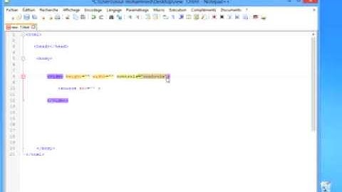 تعلم لغة html/css : الفيديو video