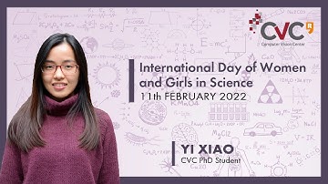 #CVCWomenInScience: Yi Xiao