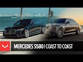 Coast to coast mercedes s580s  vossen forged