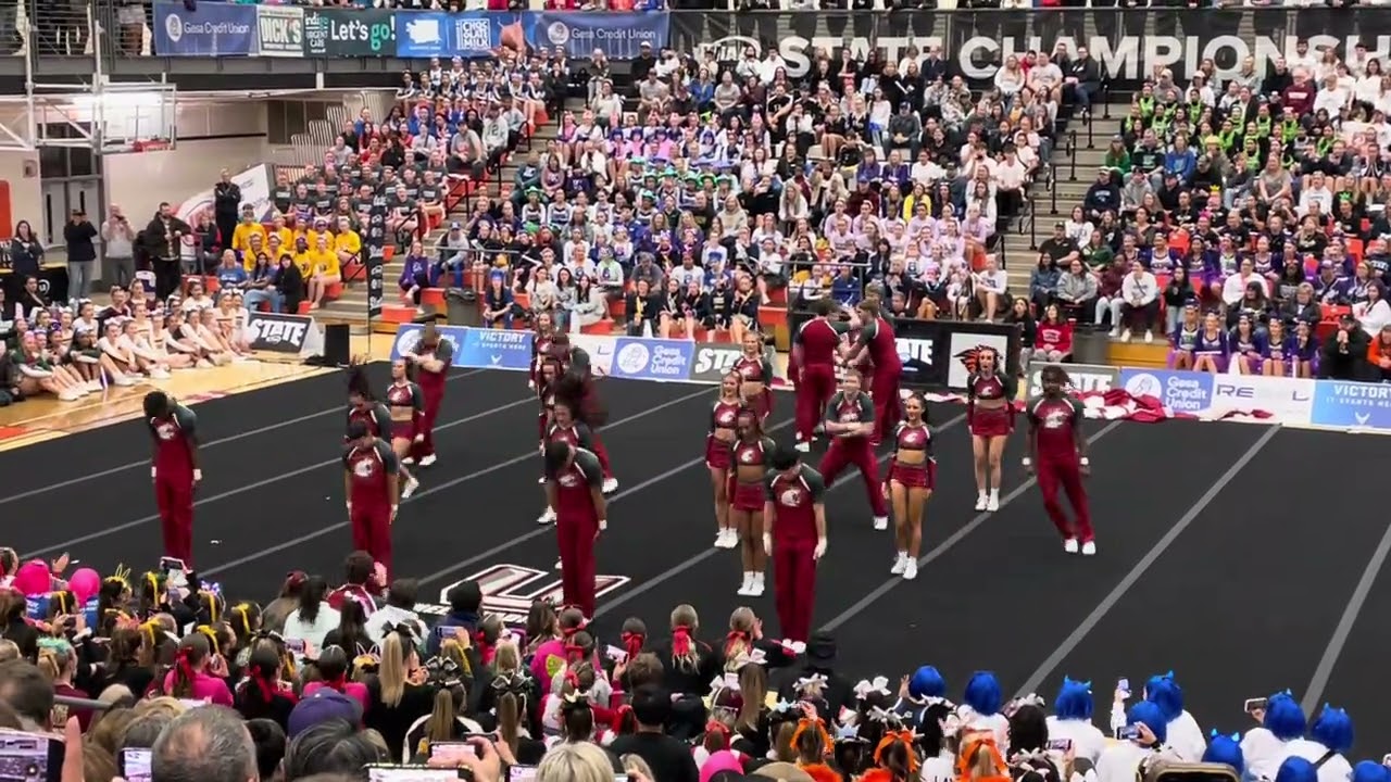 WSU Cheer Team Feb 2026 - Battle Ground, WA
