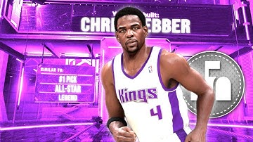 THE BEST CHRIS WEBBER BUILD IN NBA 2K26! INSANE DO IT ALL VERSATILE POST SCORING FOUR!