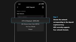 Uzx Newbies Academy - How To Deposit Usdt To Uzx?