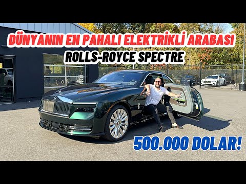 Dünyanın En Pahalı Elektrikli Arabası: Rolls-Royce Spectre