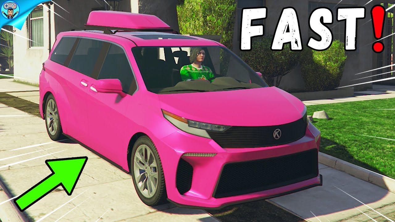 Троллинг гриферов в машине «Футбольная мама»! (Карин Виваните, GTA Online)