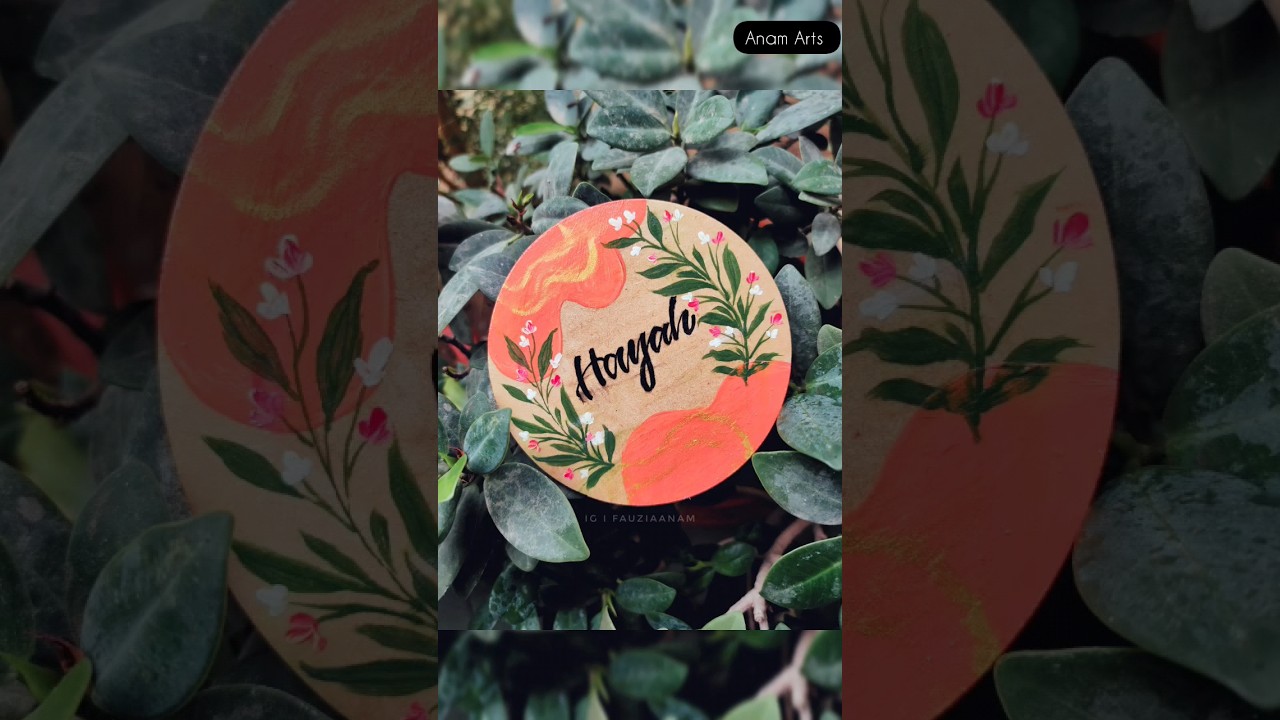 Unboxing of NSXEEN 24 Pcs Art Craft Coaster 4" Inch Round Shape MDF 