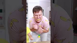 Prank on dad with lemon 🍋 #shorts by Milli Star