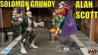 McFarlane DC Multiverse Solomon Grundy vs Alan Scott Green Lantern JSA 2 Pack Action Figure Review