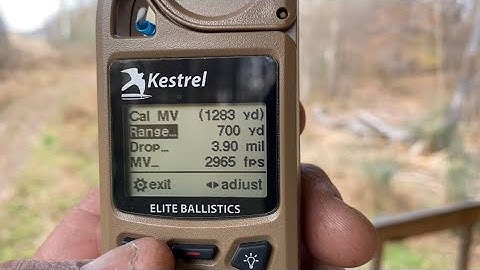 How to true your Muzzle Velocity.