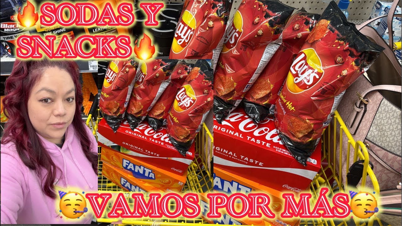 🔥🥳VAMOS POR LAS SODAS Y SNACKS🔥🥳