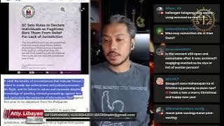 AYON SA SUPREME COURT, FUGITIVE FROM JUSTICE BA SI HARRY ROQUE?