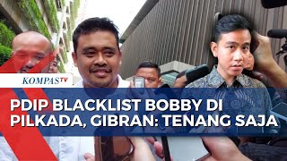 Gibran Respons PDIP Tutup Pintu Bobby Nasution Maju Pilkada Sumut