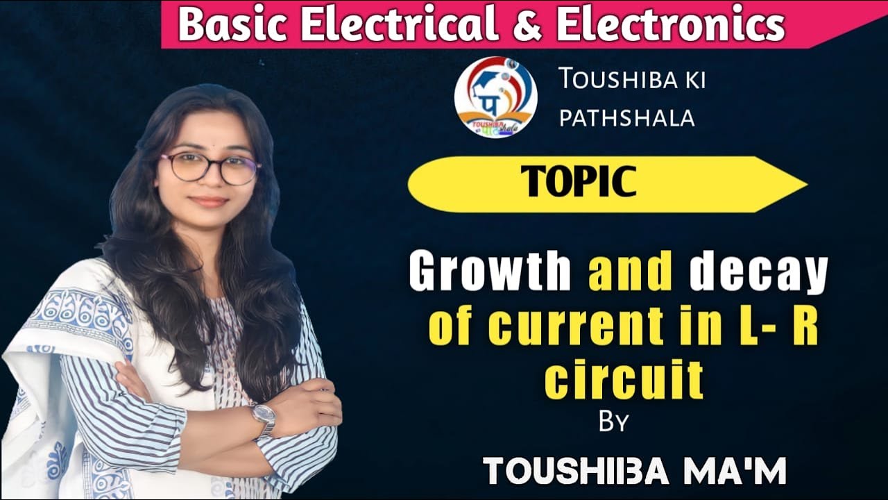 Growth And Decay Of Current In L R Circuit Gate I E S 2022 YouTube