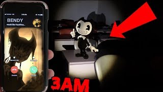 (BENDY IS HERE!) CALLING BENDY NIGHTMARE RUN ON FACETIME AT 3AM (INK FOUND) | BENDY GHOST APPEARS!