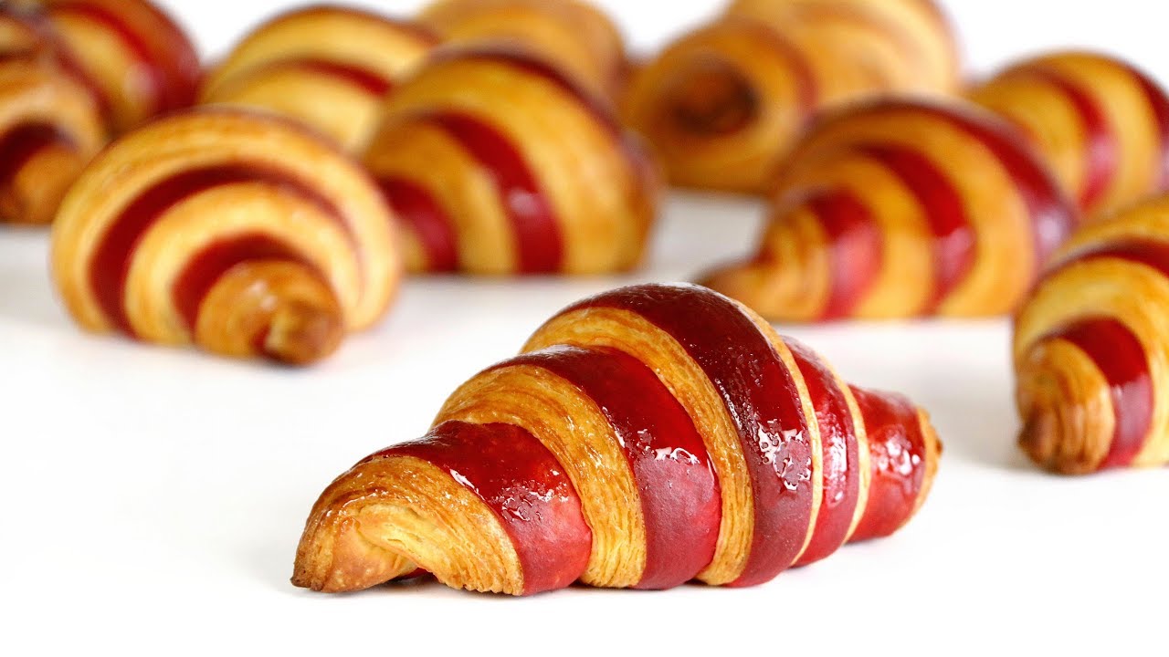 Croissants Bicolores, técnicas y trucos | Doovi