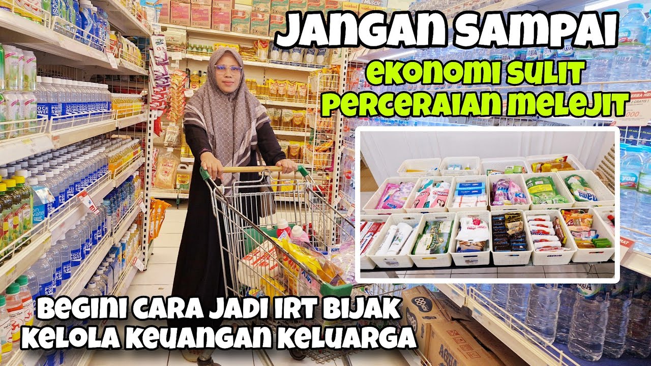 JANGAN SAMPAI GARA GARA EKONOMI SULIT ANGKA PERCERAIAN MELEJIT⁉️ CARA MENGATUR KEUANGAN KELUARGA 
