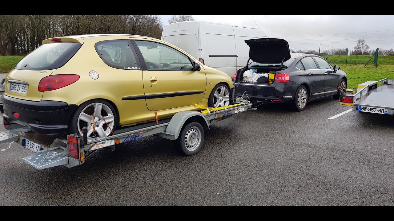 Casse moteur forgé 206 S16 à Fay de Bretagne