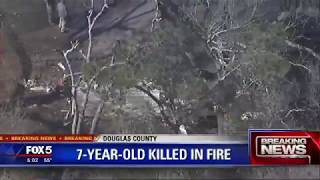 7 year old killed in house fire in Douglas County