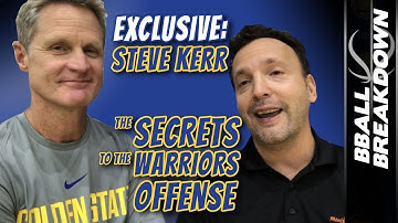 Steve Kerr EXCLUSIVE: SECRETS To The WARRIORS Offense