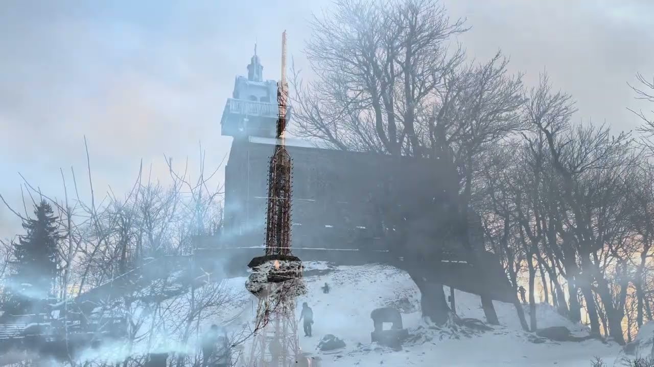 2026-01-04 Ślęża w zimowej scenerii