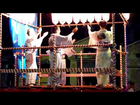 2018年文京区・白山神社例大祭⑬　盆踊り　チャンチキおけさ