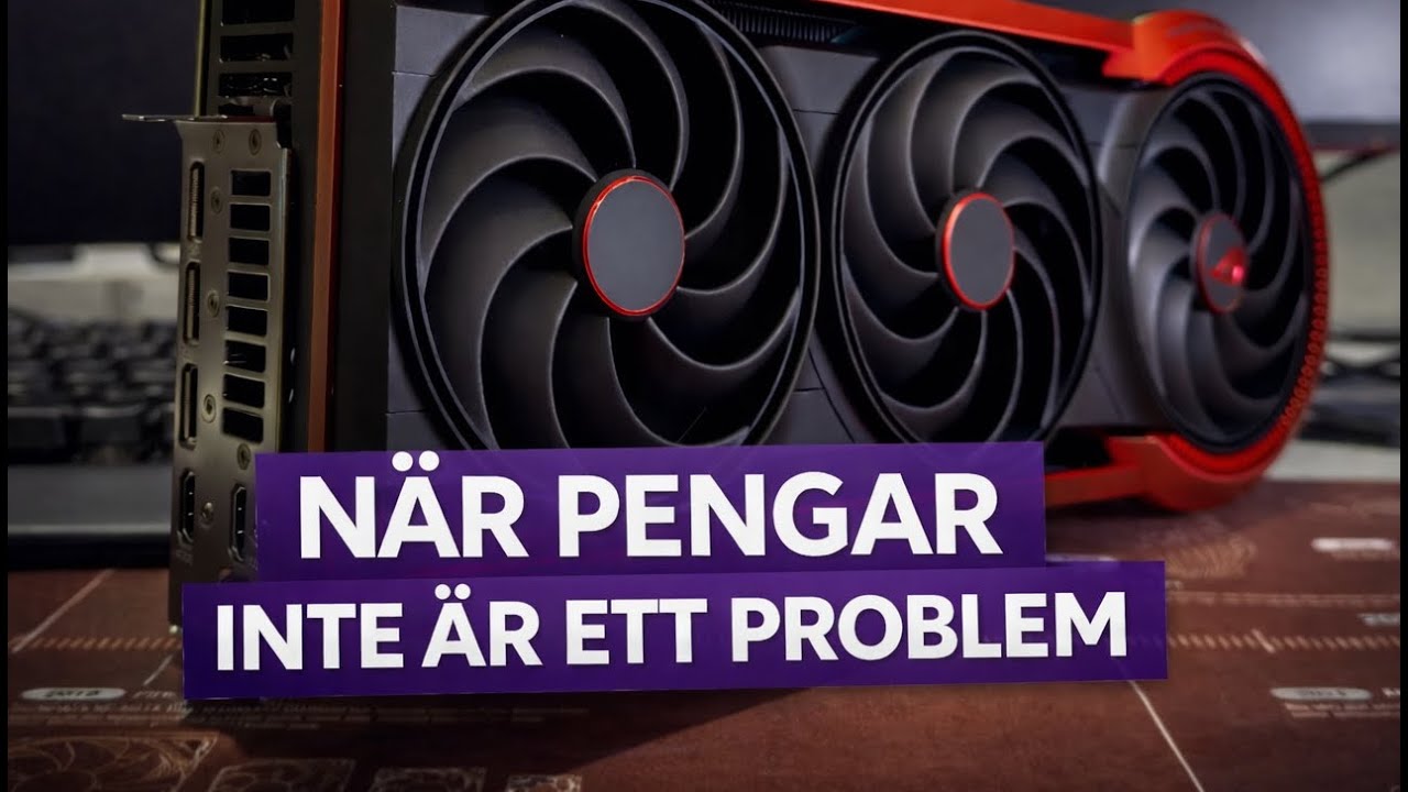 Asus Geforce RTX 5090 ROG Matrix Platinum - "pengar är inget problem"