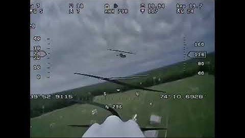 E Flight Apprentice FPV Vector testing with crash 30mph winds