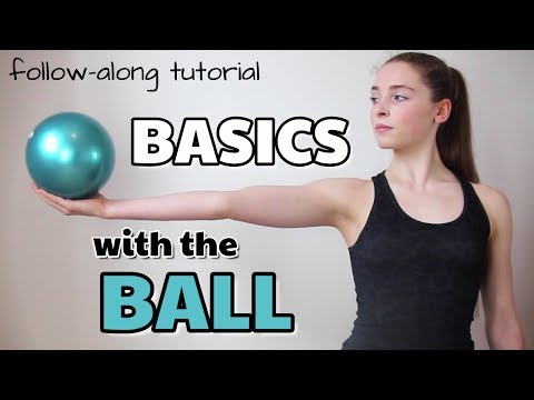 BASIC BALL APPARATUS HANDLING FOR RHYTHMIC GYMNASTICS: follow-along tutorial