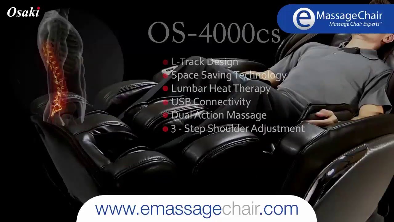 Osaki Os 4000cs Massage Chair Youtube Osaki Os 4000cs Massage Chair Youtube
