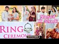 Ring Ceremony 💍| Nanad Ki Shadi | Vlog 2 | #weddingdance #ring #trending #love #ringceremony #dance