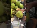 Fresh Coconut Water Opening Technique