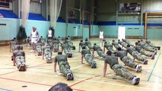 Royal Marines Gymnasium Training - IMF