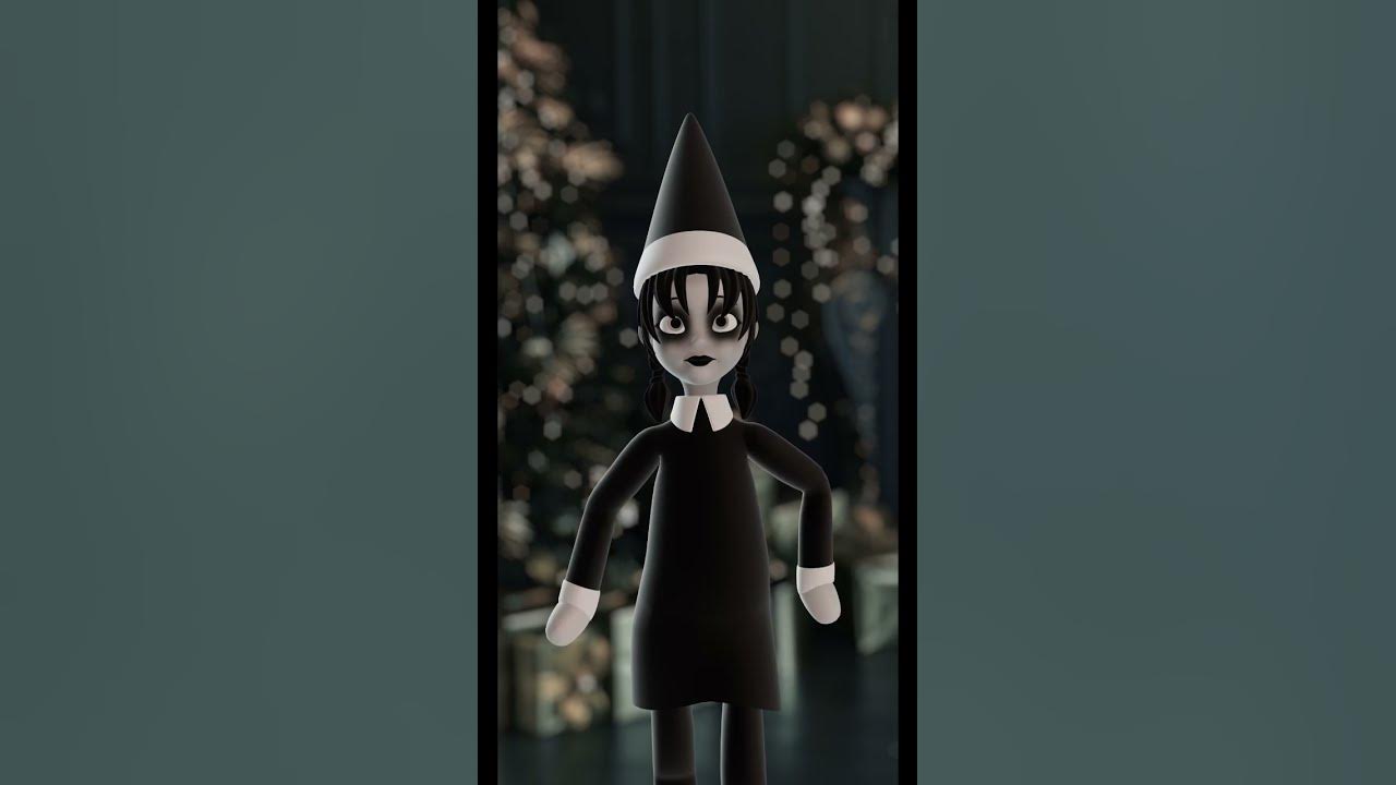 The Wednesday Elf on the Shelf