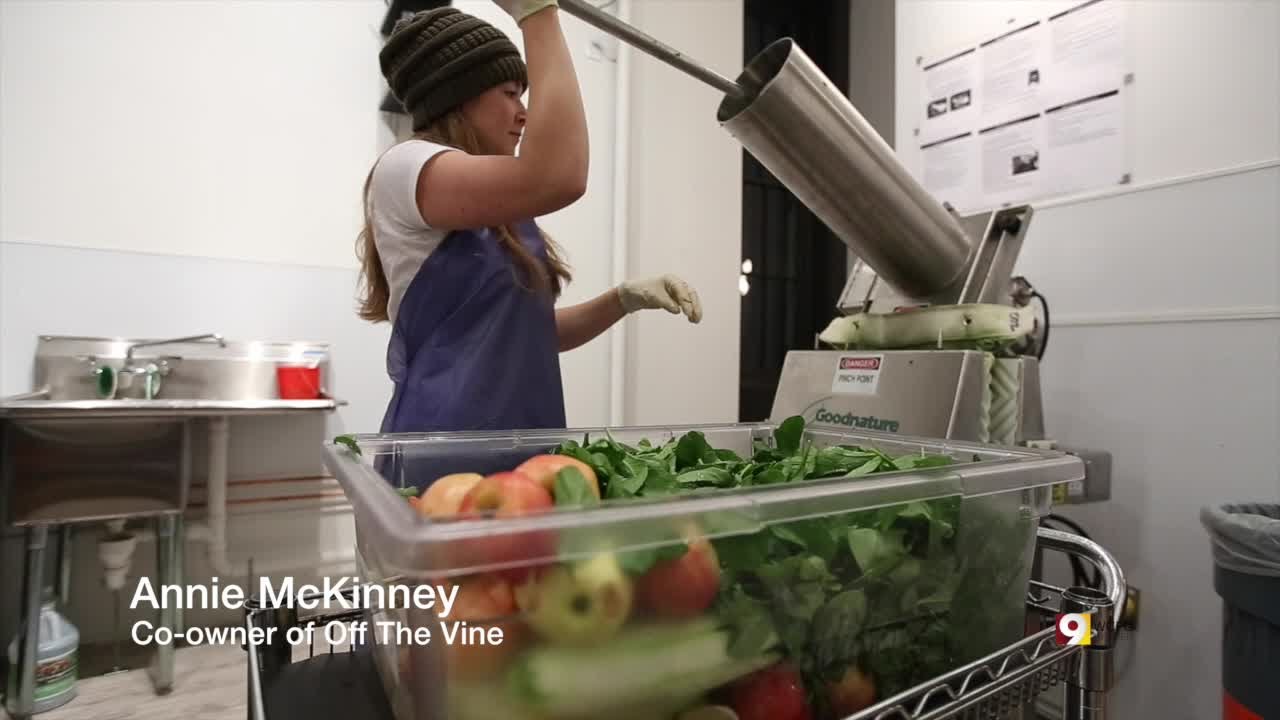 Off The Vine Cincinnati's first juice bar YouTube