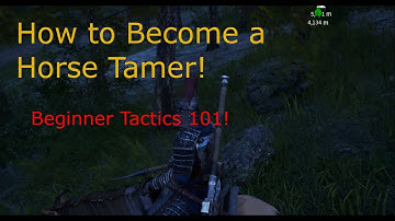 Manual Horse Taming!!! - Myth of Empires!