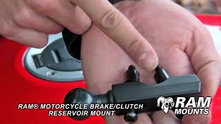 RAM® Mounts Brake/Clutch Reservoir Mount