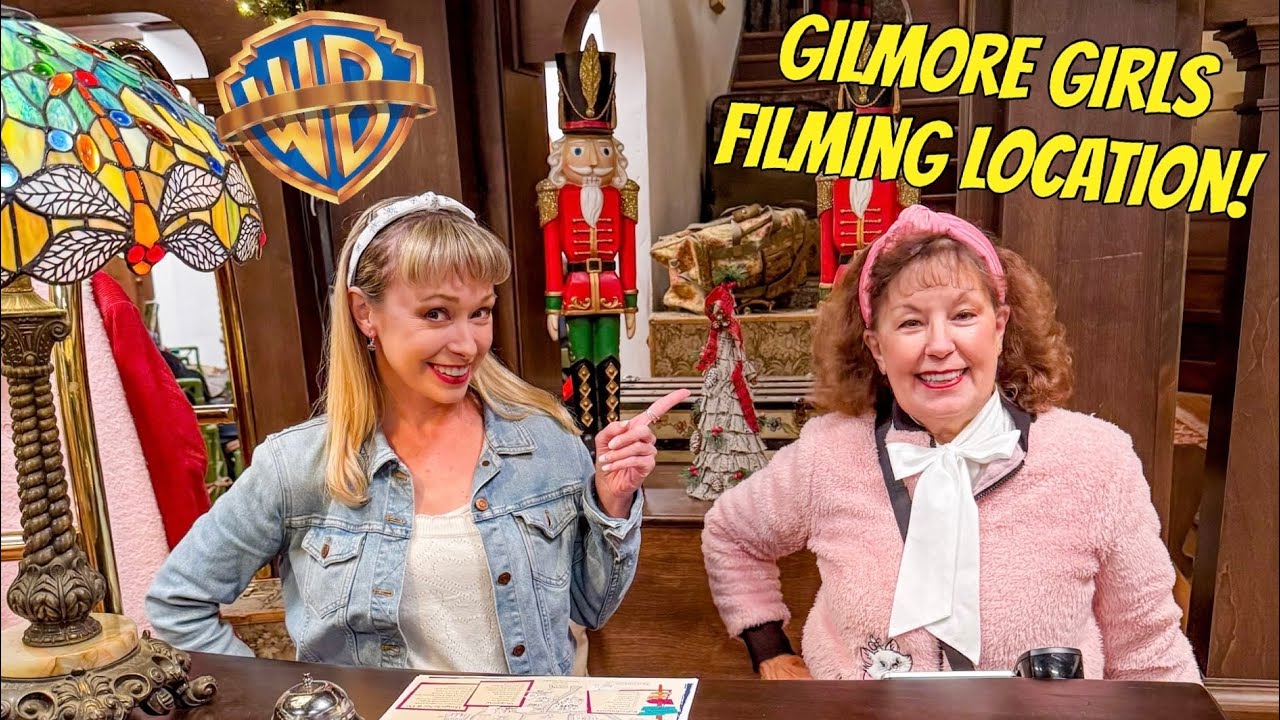 We Visited the REAL Stars Hollow! | Gilmore Girls Set on Warner Bros Studio Tour
